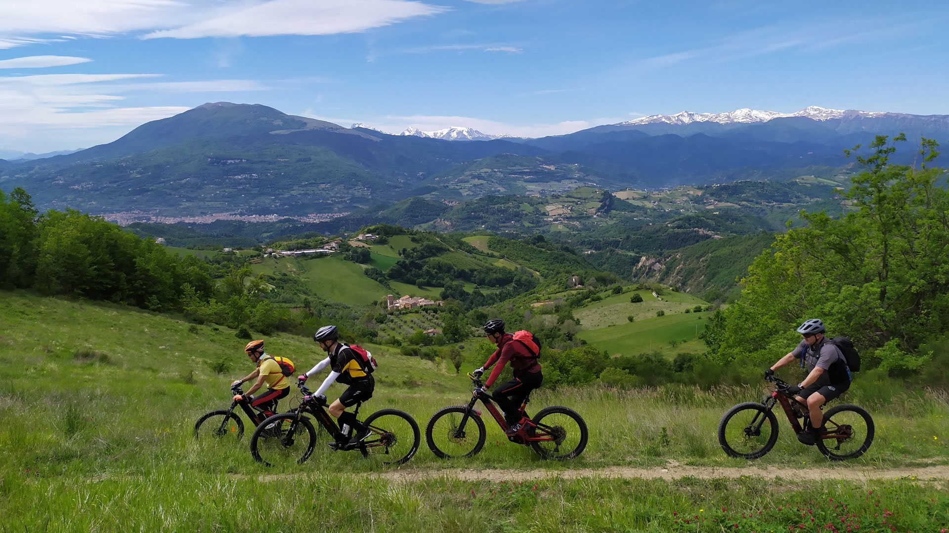 In bici (MTB) — Tappa 2: Abetito (Montegallo) – Forcella (Roccafluvione)